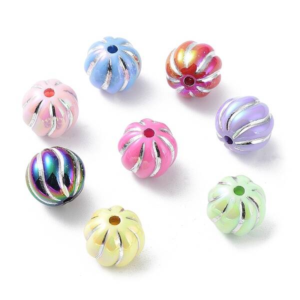 UV Plating Opeque Acrylic Beads