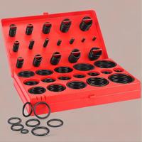Heavy Duty O Ring Kit, Multipurpose O-ring Assortment Kit, Metric O-ring Parts Assortment, Washer Gasket Set for Pipe, Pressu...