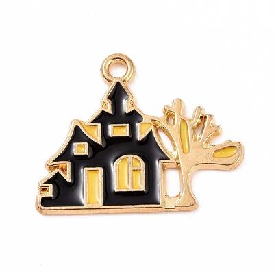 Alloy Enamel Pendants