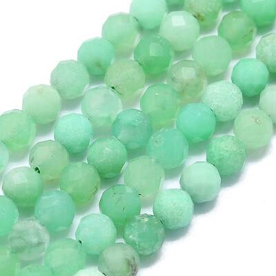 Natural Chrysoprase Beads Strands