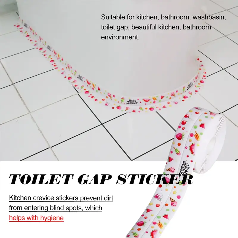 3 Counts Caulk Tape, resists cracking, peeling and discoloration in use,random patterns