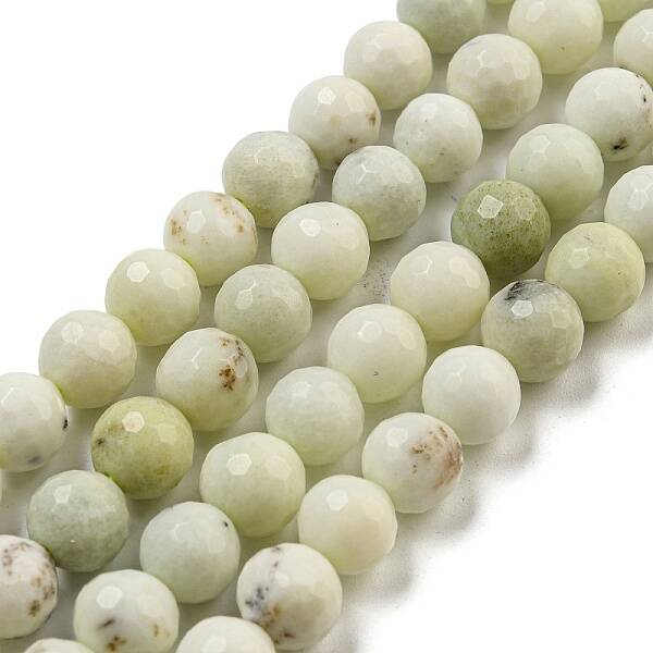 Natural Dendritic Jasper Beads Strands