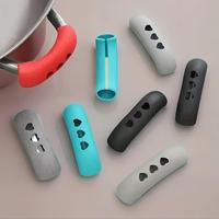 Silicone Pot Handle Cover, 2 Counts Heat Resistant Pot Handle Protector, Kitchen Accessories for Home Use, Kitchen Cooking G...