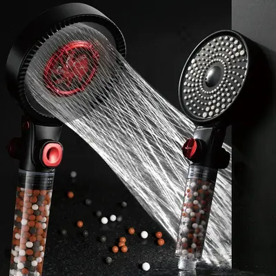Univering Filtered Shower Head with Handheld, High Pressure Water Flow and Multiple Spray Modes Shower Head with Filter, Powe...