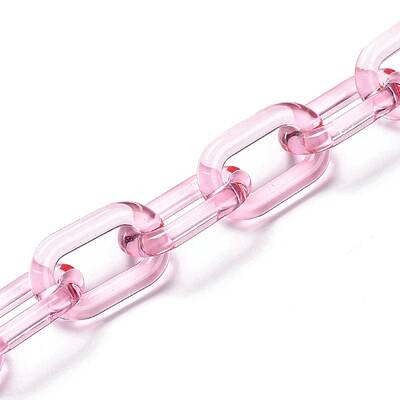 Handmade Transparent Acrylic Cable Chains