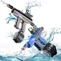 Electric Water Gun Toy, Automatic Water Absorption Toy with Large Capacity Magazine, Outdoor Game Toy for Summer, Suitable fo...