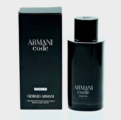 Armani Code Cologne for Men - Parfum Spray 4.2 oz