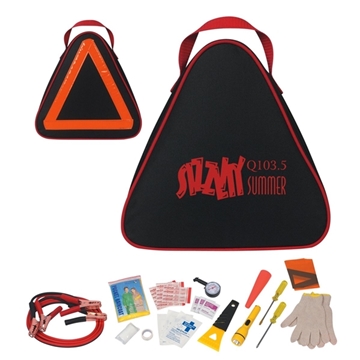 10 Promotional Auto Safety Kit - Emergency Tools