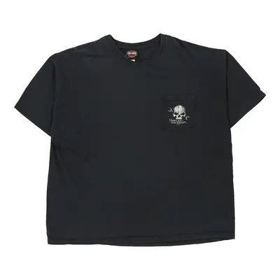 Grand Junction, Colorado Harley Davidson Graphic T-Shirt - 2XL Black Cotton