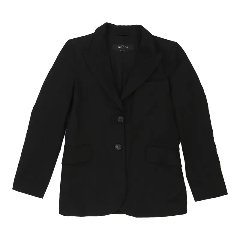 Gucci Blazer - Small Black Cotton | Size: small