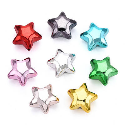 UV Plating Acrylic Beads