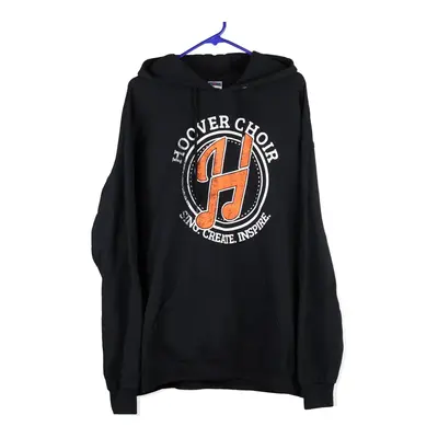 Hoover Choir Jerzees Hoodie - XL Black Cotton Blend
