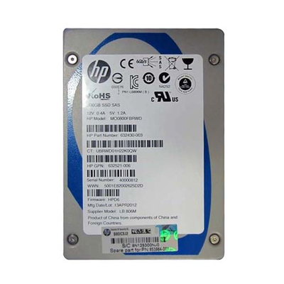 MO0800FBRWD HP 800GB Multi-Level Cell SAS 6Gb/s Hot-Pluggable Mainstream 2.5-Inch Solid State Drive for ProLiant Servers