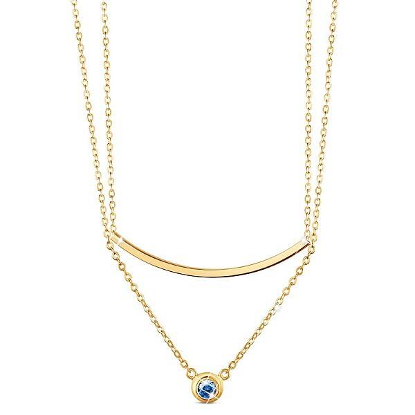 925 Sterling Silver Tiered Necklaces