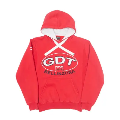 PRIMATO GDT Bellinzona Red Hoodie S