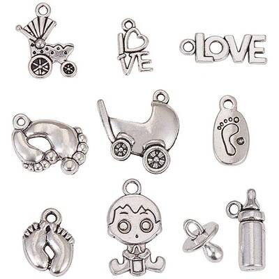 Mixed Tibetan Style Alloy Pendants