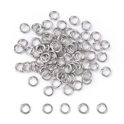 Tarnish Resistant 304 Stainless Steel Open Jump Rings