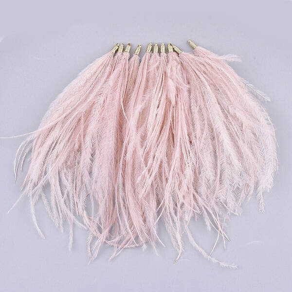 Ostrich Feather Tassel Big Pendant Decorations