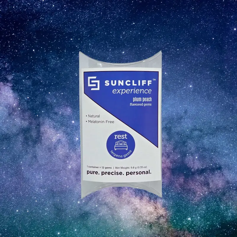 Rest Gems FLAVORED Suncliff Terpene Gems 12-Count | Rest - Mood Gems Healthcare