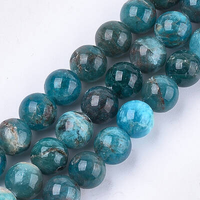 Natural Apatite Beads Strands