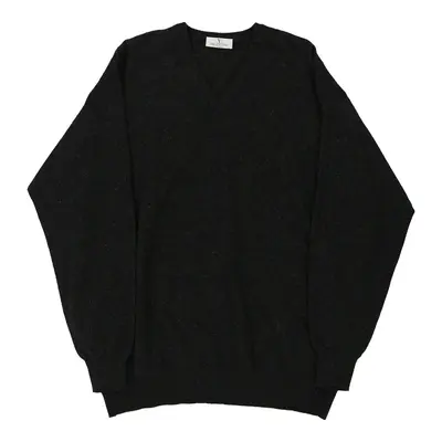 Valentino Jumper - XL Grey Virgin Wool