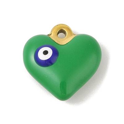 304 Stainless Steel Enamel Pendants