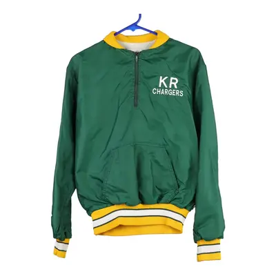 KR Chargers Delong 1/4 Zip - Small Green Polyester