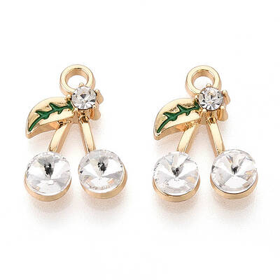 Alloy Rhinestone Pendants