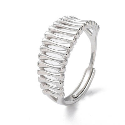 Non-Tarnish 304 Stainless Steel Hollow Adjustable Rings