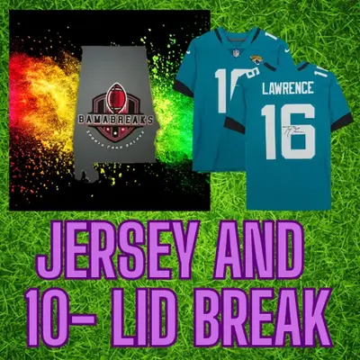 BamaBreaks 10 Full Size Memorabilia Box 1 Authentic Jersey Memorabilia