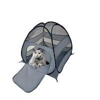 Outdoor portable pet cat cage/cat house, dual-use indoor and outdoor, equipped with a storage bag for easy carrying, suitable...