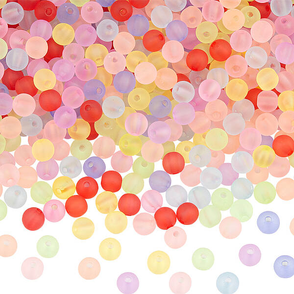 Transparent Acrylic Ball Beads
