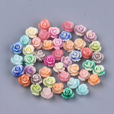 Synthetic Coral Beads