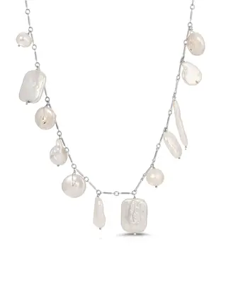 Aviles Necklace | Metal Color: Silver