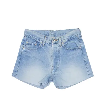 BLUE SYSTEM Cut Off Denim Shorts Blue Regular Womens S W28