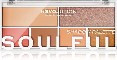 Revolution Relove Colour Play Eyeshadow Palette Colour Soulful 5.2g