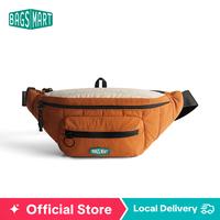 BAGSMART Casual Travel Sling Bag, Multi-functional Fanny Pack, and Trendy Crossbody Bag with Adjustable Strap