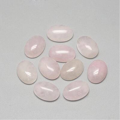 Natural Rose Quartz Cabochons