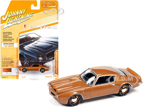 1972 Pontiac Firebird Formula Anaconda Gold Metallic \