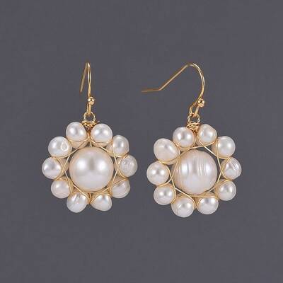 Brass Dangle Earrings