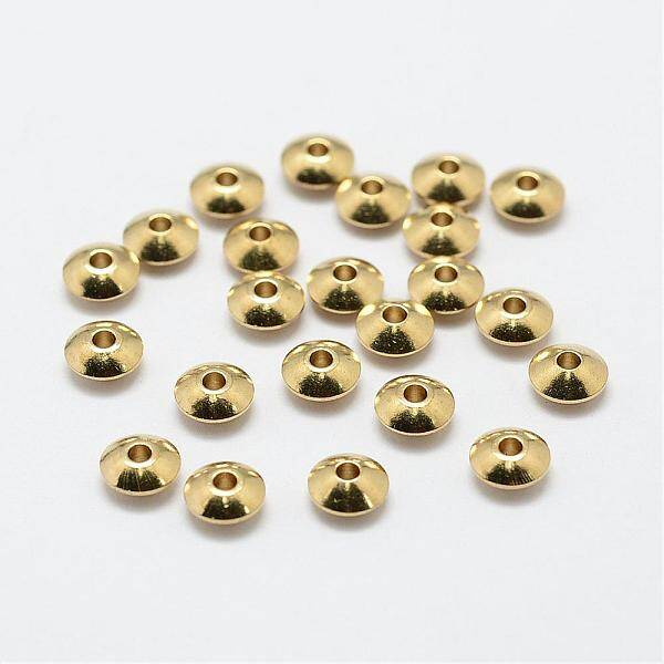 Brass Spacer Beads