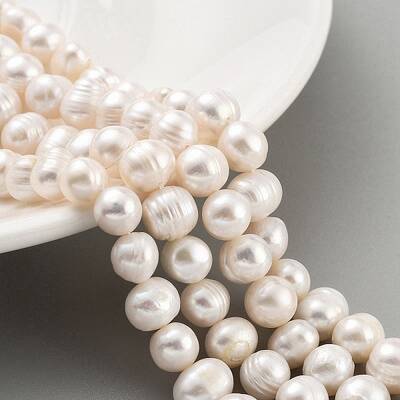 Natural Cultured Freshwater Pearl Beads Strands