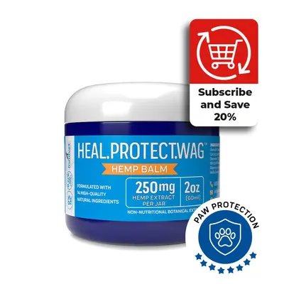 Dog Paw Balm - 250mg Hemp Extract