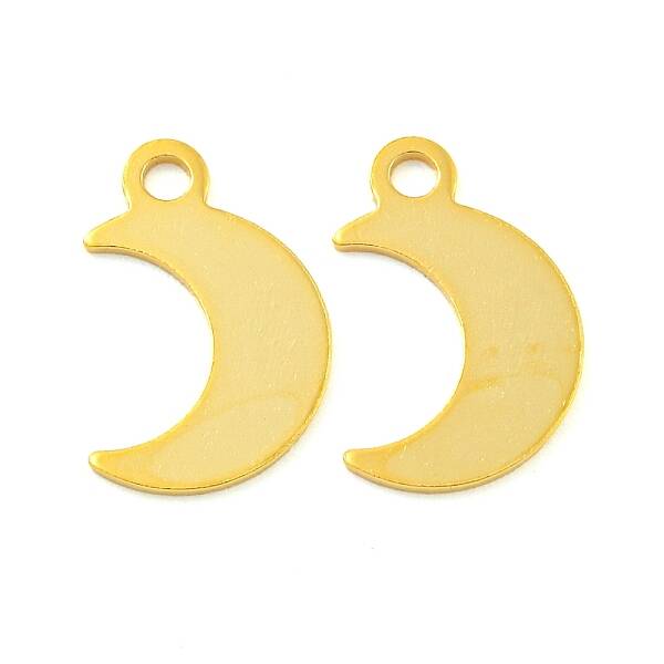 925 Sterling Silver Moon Charms