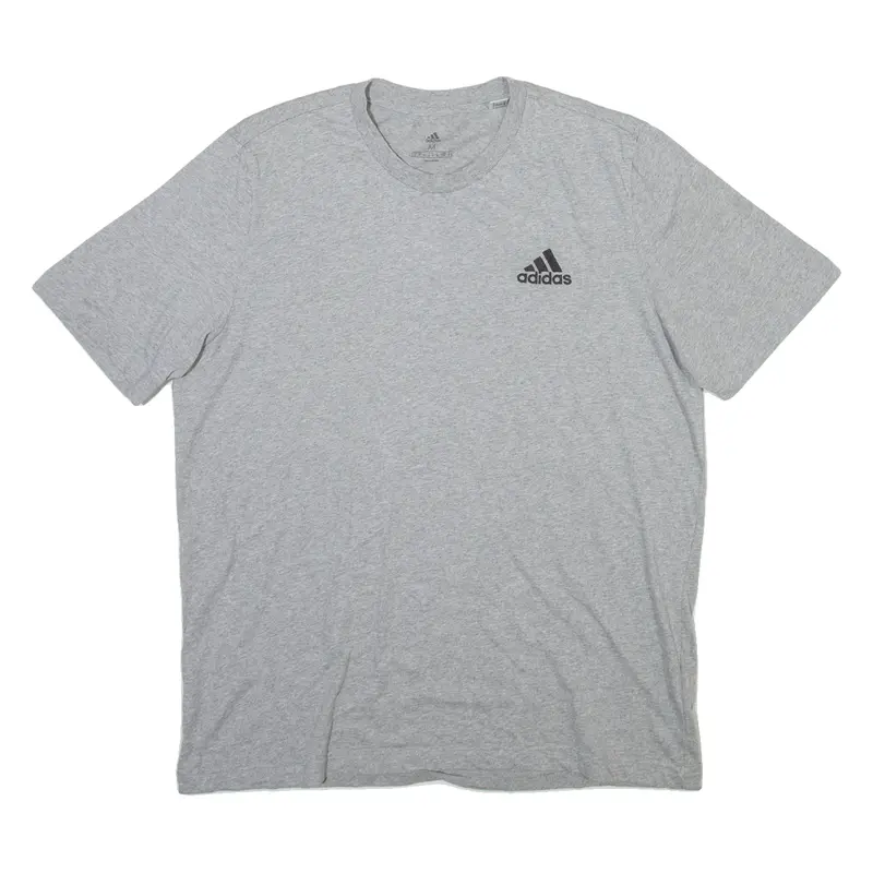 ADIDAS Mens T-Shirt Grey Crew Neck M
