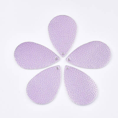 PU Leather Pendants