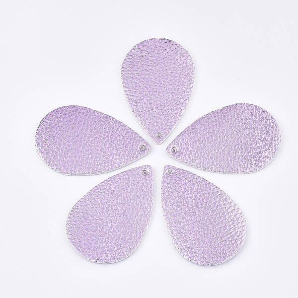 PU Leather Pendants