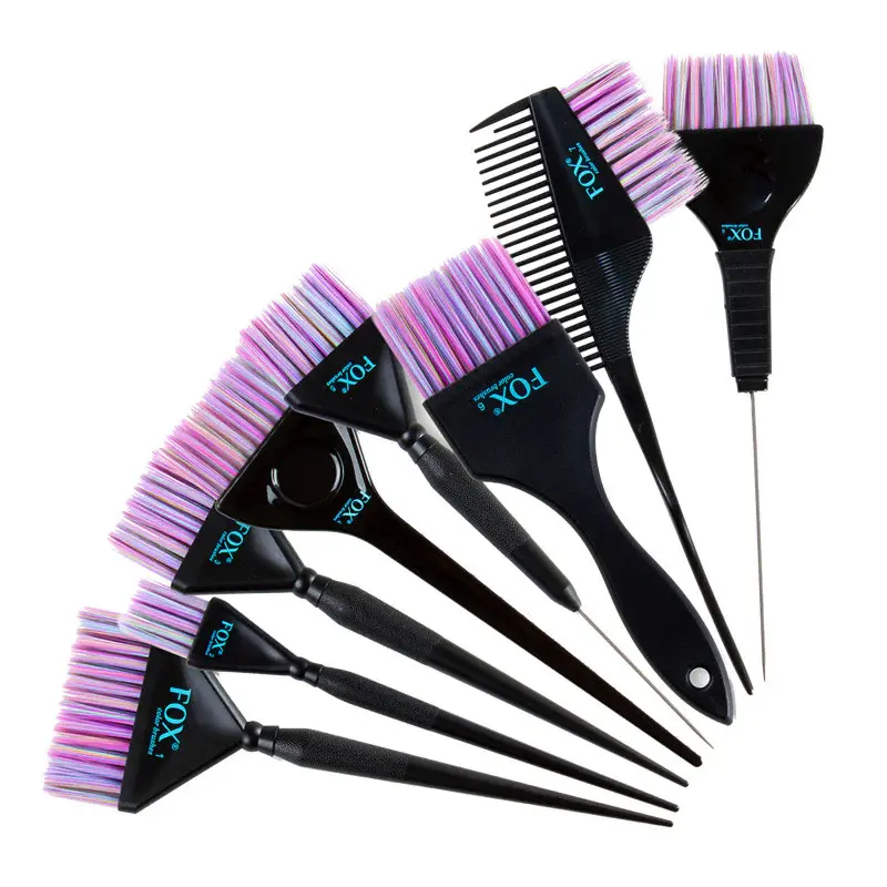 FOX Set of 8 Hair Dye Brushes