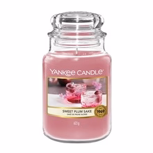 Yankee Candle Sweet sake and plum candle - 104.0 g