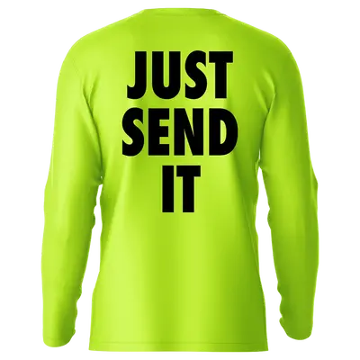 Dropped Something - Hi-Visibility UPF 50 Long Sleeve Sun Shirt